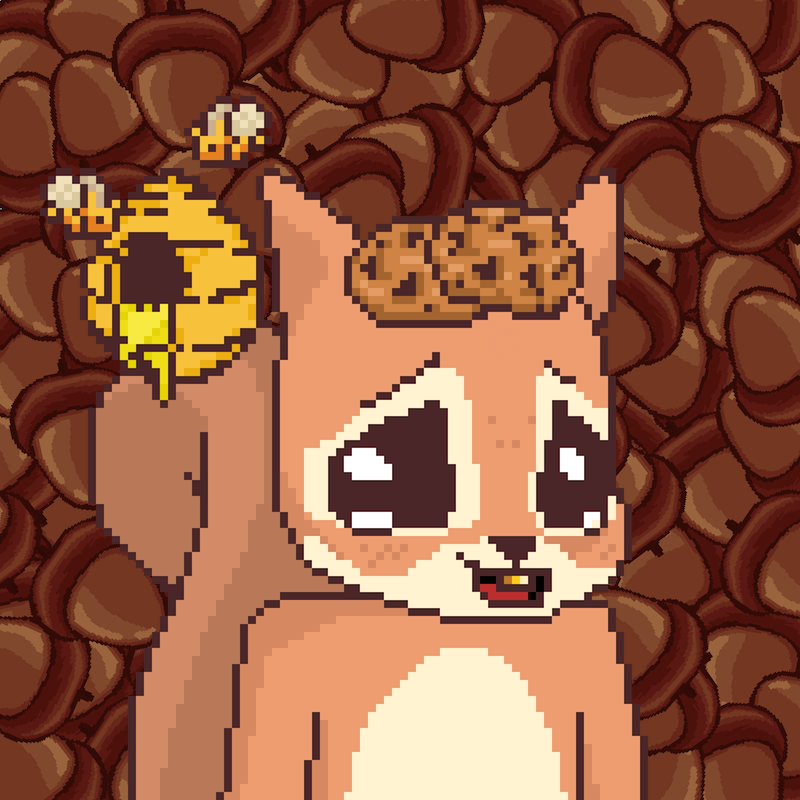 Pixel Squirrels #573